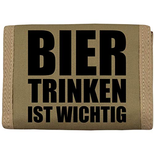 Geldbörse Bier Trinken ist wichtig Geldbörse Bier Trinken ist wichtig von Spaß Kostet