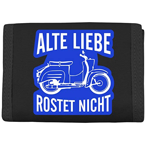 Geldbörse mit Aufnäher Alte Liebe rostet Nicht Geldbörse mit Aufnäher Alte Liebe rostet Nicht von Spaß Kostet