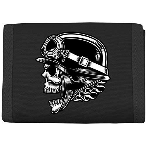 Geldbörse mit Aufnäher Biker Totenkopf Geldbörse mit Aufnäher Biker Totenkopf von Spaß Kostet