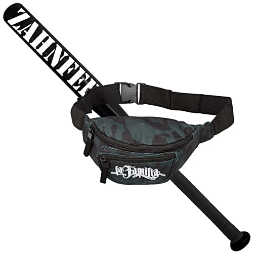 Sportset Baseballschläger schwarz mit Tasche für Baseball Zahnfee Aluminium 65 cm lang von Spaß Kostet