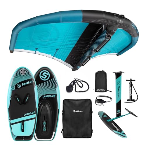 Spatium 100L Aufblasbares Tragflächenbrett Folie Surfbrett Aufblasbare Flügel Folie Brett 4㎡ Aufblasbare Surf Flügel Folie Flügel Kite Wind Flügelfolie mit Hydrofoil von Spatium