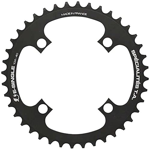 Spécialités TA E-Single 104 E-Bike Kettenblatt, Unisex, Schwarz, 40T Spécialités TA E-Single 104 E-Bike Kettenblatt, Unisex, Schwarz, 40T von Miche