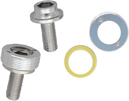 Spécialités TA Self Extracting Crank Bolts Kurbelschrauben, Silber, M8x20mm Spécialités TA Self Extracting Crank Bolts Kurbelschrauben, Silber, M8x20mm von Spécialités TA