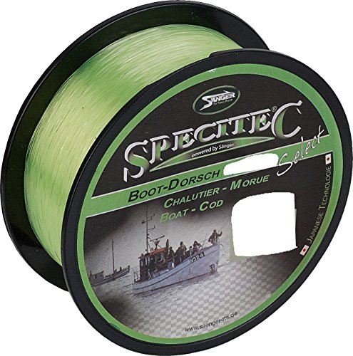 Specitec Angelschnur monofil aus robustem Nylon I Angelsehne transparent für Forelle, Hecht, Karpfen, Aal - Monofile Angel Schnur, Fishing Line von Specitec