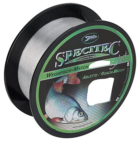 Specitec Weissfisch - Match Schnur 0,15 mm -Farbe : Ultra Clear Transparent - Angelschnur monofil Zielfischschnur Specitec Weissfisch - Match Schnur 0,15 mm -Farbe : Ultra Clear Transparent - Angelschnur monofil Zielfischschnur von Specitec