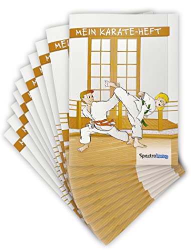 Spectra Verlag - Mein Karate Heft - für Kinder und Jugendliche | 10er-Probier-Paket | Auszüge aus dem Buch Mein erstes Karate-Buch von Fiore Tartaglia von Spectra Verlag