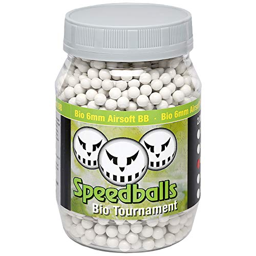 Speedballs Bio Tournament Softairkugeln BBS 0.36g 2.000er Container weiß von Speedballs