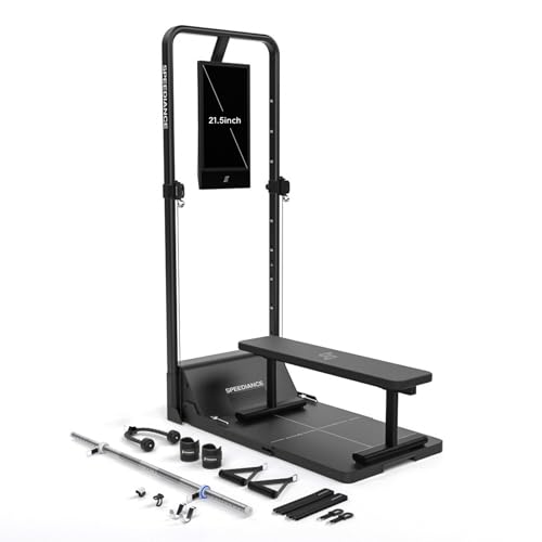 Gym Monster 2 Smart Home Gym, verbesserte KI-gestützte Heimtrainingsmaschine, multifunktionaler Smith-Maschine, Ganzkörper-Krafttrainingsgerät, All-in-One-Trainingsstation für effektives Heimtraining. von Speediance