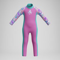 All-in-one-Schwimmlern-Sunsuit Pink für Kleinkinder (Mädchen) von Speedo