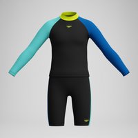 Bedruckte Badeshorts 33 cm Blau für Jungen Bedruckte Badeshorts 33 cm Blau für Jungen von Speedo