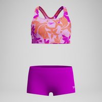 Bedruckter Boyleg-Bikini Pink für Mädchen Bedruckter Boyleg-Bikini Pink für Mädchen von Speedo