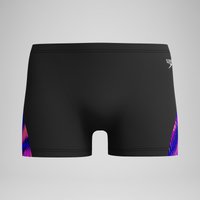 Club Training Bedruckte Aquashorts mit V-Cut Schwarz/Pink für Herren von Speedo