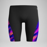 Club Training Bedruckte Schwimmhose mit V-Cut Schwarz/Pink für Herren Club Training Bedruckte Schwimmhose mit V-Cut Schwarz/Pink für Herren von Speedo