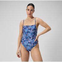 Damen Badeanzug mit verstellbaren Trägern und Print Marineblau/Lila Damen Badeanzug mit verstellbaren Trägern und Print Marineblau/Lila von Speedo