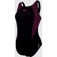 Damen Boomstar Splice Flyback Badeanzug Schwarz/Pink Damen Boomstar Splice Flyback Badeanzug Schwarz/Pink von Speedo