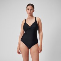 Damen Cross Knot Shaping-Badeanzug Schwarz von Speedo