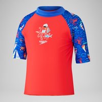 Digital Kurzarm-Rash-Top-Set für Jungen Rot/Blau Digital Kurzarm-Rash-Top-Set für Jungen Rot/Blau von Speedo