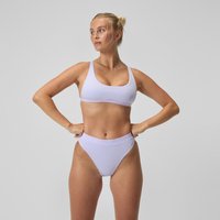 FLU3NTE Einfarbige Bikinihose mit hohem Bund Lila für Damen FLU3NTE Einfarbige Bikinihose mit hohem Bund Lila für Damen von Speedo