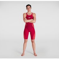 Fastskin LZR Pure Intent Schwimmanzug mit geschlossenem Rücken Rot für Damen von Speedo
