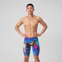 Fastskin LZR Pure Valor 2.0 Schwimmhose mit hohem Bund Blau/Pink für Herren Fastskin LZR Pure Valor 2.0 Schwimmhose mit hohem Bund Blau/Pink für Herren von Speedo
