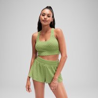 Grünes FLU3NTE Terry Cropped-Top Grünes FLU3NTE Terry Cropped-Top von Speedo