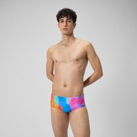 Herren Club Training Badehose mit Allover-Print, 13,5 cm Pink/Gelb Herren Club Training Badehose mit Allover-Print, 13,5 cm Pink/Gelb von Speedo