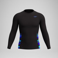 Endurance+ Splice-Rash-Top Schwarz/Blau für Herren Endurance+ Splice-Rash-Top Schwarz/Blau für Herren von Speedo