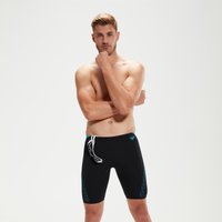 Hyper Boom Panel Splice Jammer für Herren Schwarz/Blau von Speedo