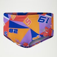 Jungen Club Training Badehose mit digitalem Allover-Print, 13 cm Blau/Gelb Jungen Club Training Badehose mit digitalem Allover-Print, 13 cm Blau/Gelb von Speedo