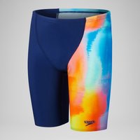 Jungen Schwimmhose mit digitalem Allover-Print und V-Schnitt Blau Jungen Schwimmhose mit digitalem Allover-Print und V-Schnitt Blau von Speedo