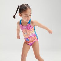 Mädchen Badeanzug mit digitalem Print Orange/Lila Mädchen Badeanzug mit digitalem Print Orange/Lila von Speedo