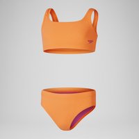 Mädchen Bikini mit Struktur Orange Mädchen Bikini mit Struktur Orange von Speedo