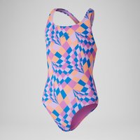 Mädchen Medalist Badeanzug mit Print Pink Mädchen Medalist Badeanzug mit Print Pink von Speedo