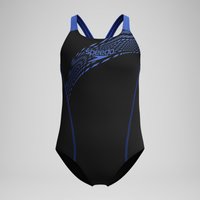 Medley Logo Badeanzug Schwarz/Blau für Mädchen Medley Logo Badeanzug Schwarz/Blau für Mädchen von Speedo