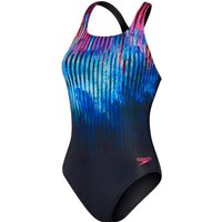 SPEEDO Damen Badeanzug DIGI PLMT MDLT AF NAVY/PINK von Speedo