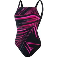 SPEEDO Damen Badeanzug SHPG AMBERGLOW PT 1PC AF BK/PK von Speedo