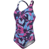 SPEEDO Damen Schwimmanzug SPDSCU VNCK PRNT 1PC AF BLUE/PINK von Speedo