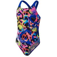 SPEEDO Kinder Schwimmanzug PT ALV PWRBCK JF PINK/BLUE von Speedo