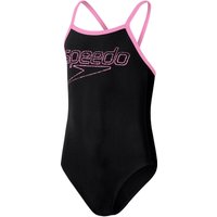 SPEEDO Logo Thinstrap Muscleback Badeanzug Mädchen von Speedo