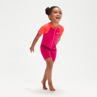Schwimmlern-Neoprenanzug für Mädchen im Kleinkindalter Pink von Speedo