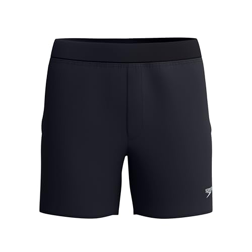 Speedo 4way Flex Solid Volley 16" Schwimmshorts für Herren, Anthracite, S von Speedo