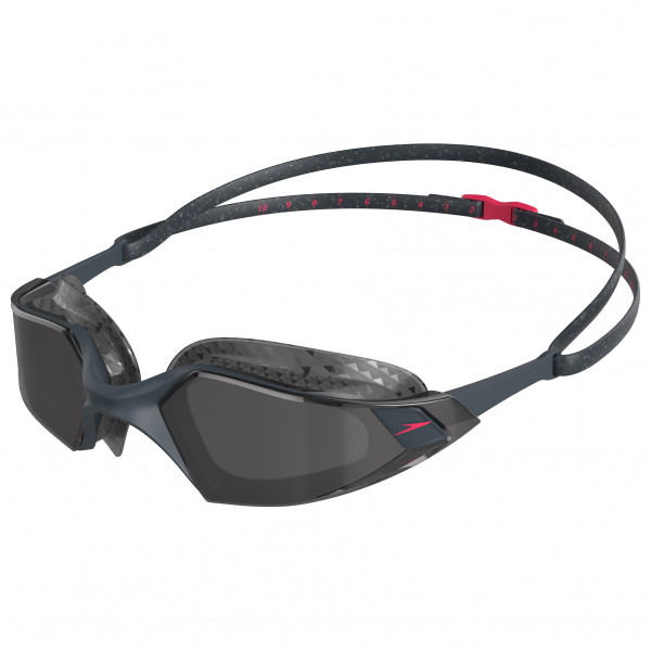 Speedo - Aquapulse Pro - Schwimmbrille Gr One Size grau;weiß von Speedo