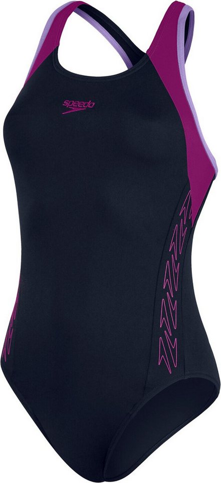 Speedo Badeanzug HYPERBOOM SPL FYBK AF BLUE/PURPLE von Speedo