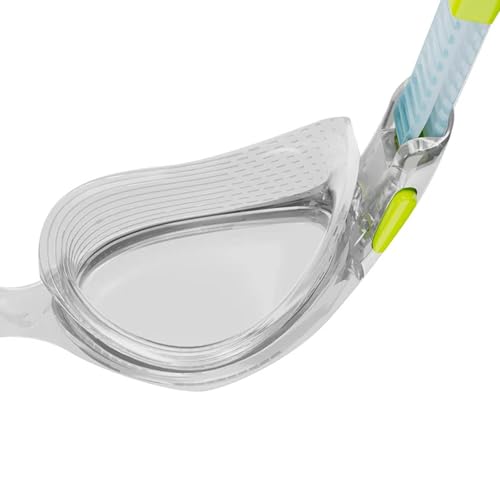Speedo Biofuse 2.0 Schwimmbrille für Damen, Transparent/Blau, ONESZ Speedo Biofuse 2.0 Schwimmbrille für Damen, Transparent/Blau, ONESZ von Speedo