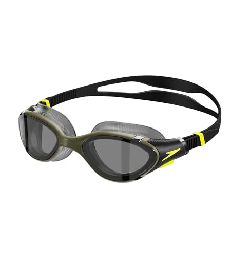 Speedo Biofuse 2.0 Polarised Schwimmbrille für Unisex Erwachsene, Schwarz/Grün, ONESZ Speedo Biofuse 2.0 Polarised Schwimmbrille für Unisex Erwachsene, Schwarz/Grün, ONESZ von Speedo