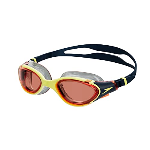 Speedo Unisex Erwachsene Biofuse.2.0 Schwimmbrille, Orange, Einheitsgröße von Speedo