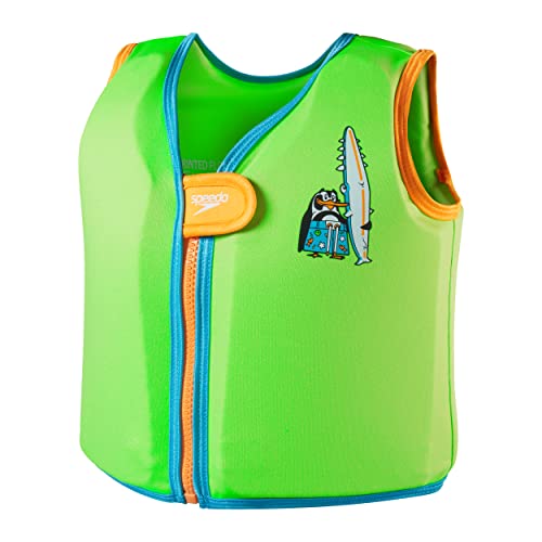 Speedo Unisex Kinder Character Printed FV Badeanzug, Chima Azurblau/Neongrün, 2-4 Jahre Speedo Unisex Kinder Character Printed FV Badeanzug, Chima Azurblau/Neongrün, 2-4 Jahre von Speedo