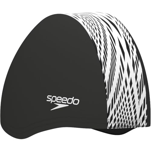 Speedo Boom Endurance + Schwimmkappe für Unisex Erwachsene, Black/White Boho Diamonds, One Size Speedo Boom Endurance + Schwimmkappe für Unisex Erwachsene, Black/White Boho Diamonds, One Size von Speedo