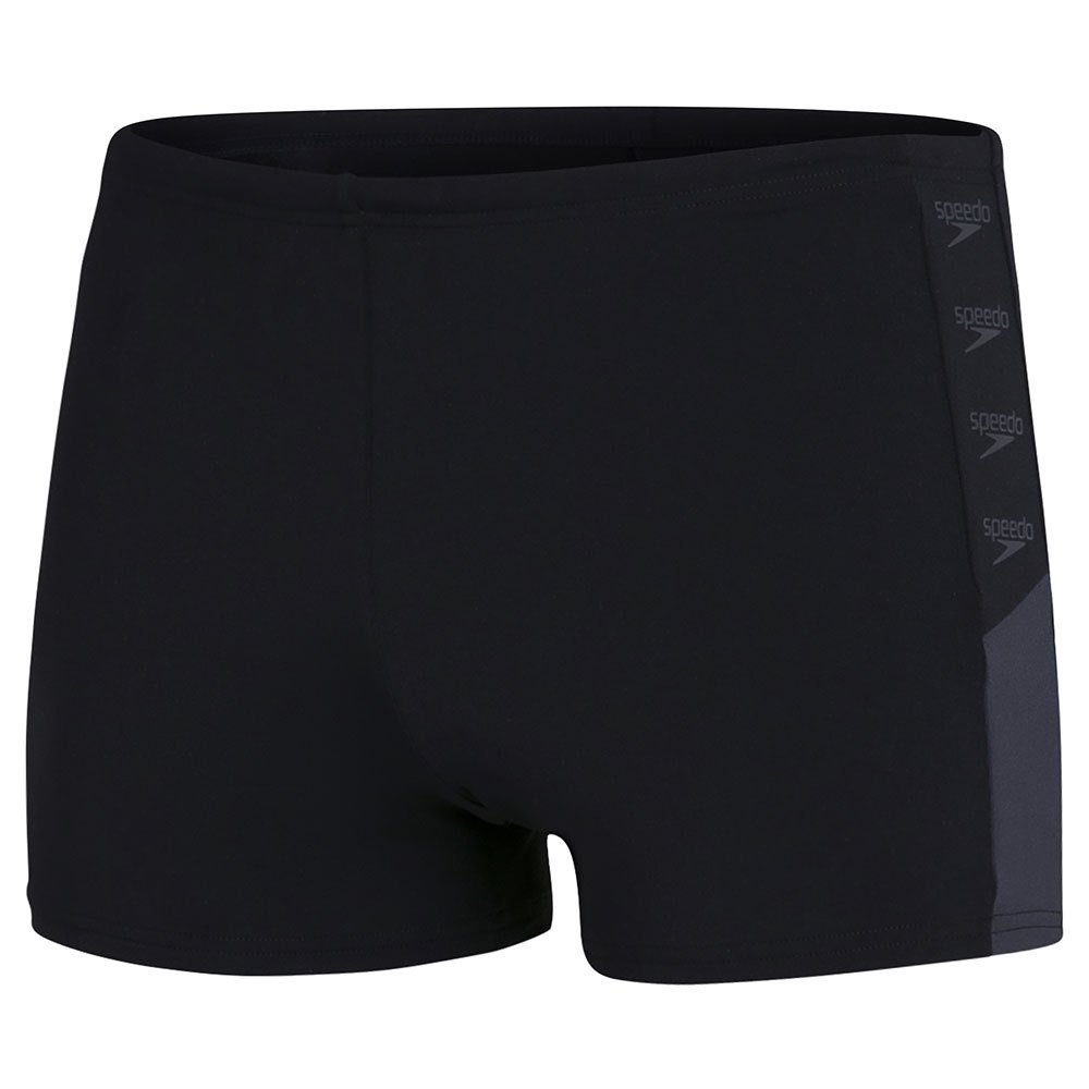 Speedo Boom Logo Splice Swim Boxer Schwarz UK 30 Mann von Speedo