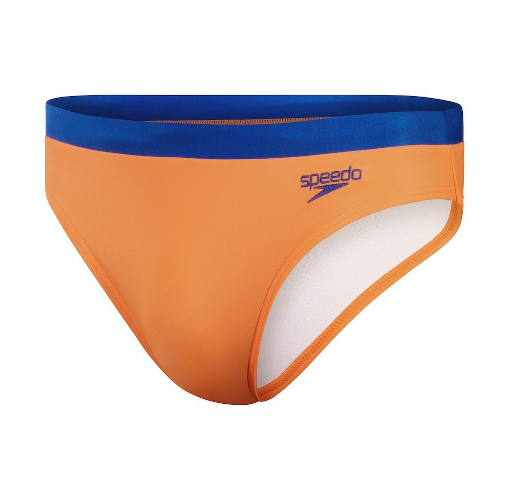 Speedo Boxer-Badehose LOGO 7CM BRF AM ORANGE/BLUE von Speedo